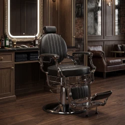Weelko Caesar Vintage Barberstuhl Merkur