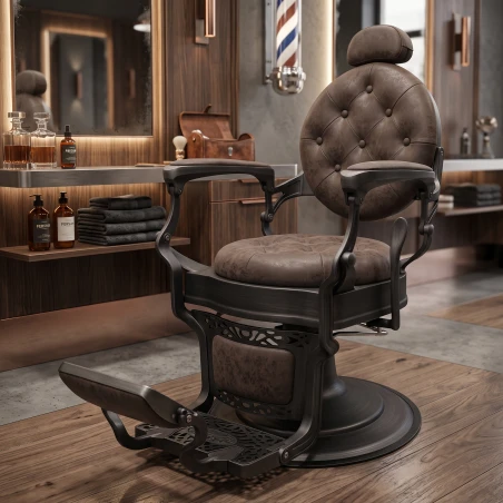Sillón de Barbero Perfido Gray Vintage Fersan