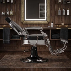 Weelko Caesar Vintage Barberstuhl Merkur