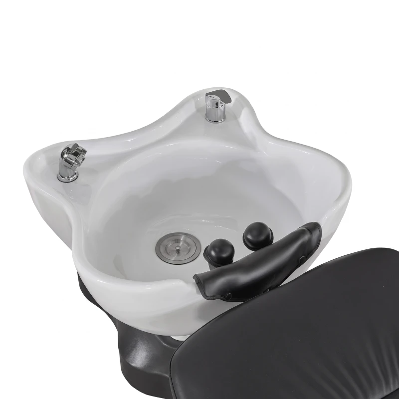 Lava-cabeças Spa Satori com comando de pé e assento giratório