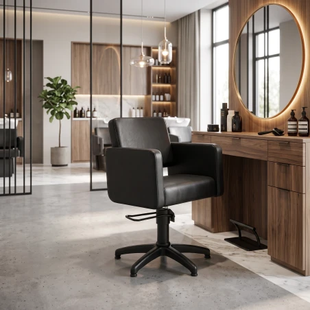 Cadeira de corte cabeleireiro Glam Weelko moderno