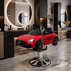 Chaise de coupe coiffure pour enfants avec lumières et sons - Weelko