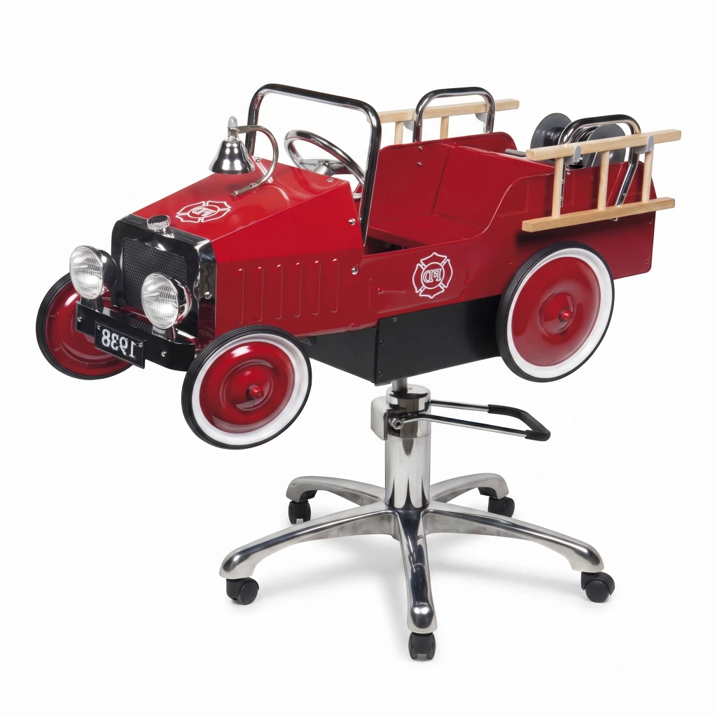 Silla de Corte Peluqueria Infantil Fire Moderno – Fersan