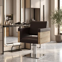 Bio Hairstyling Stuhl – Atmungsaktive Polsterung – Ohne Marke