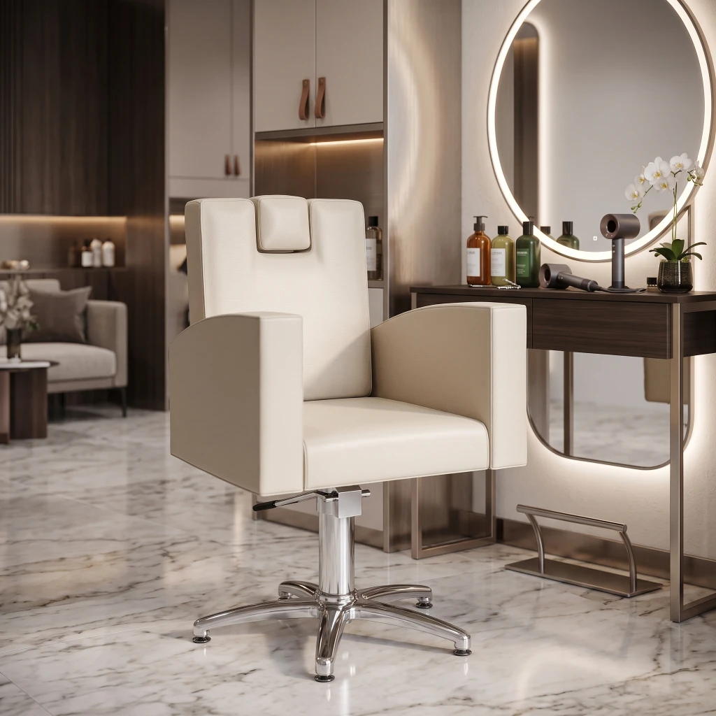 Sillón de peluquería Sion hidráulico giratorio - Decovera
