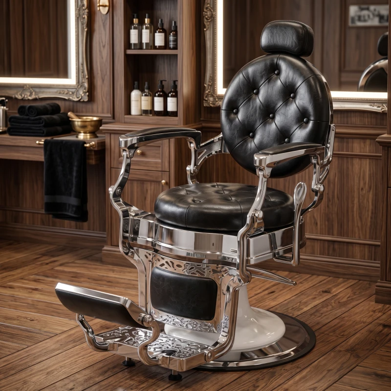 Chaise de barbier Perfido Chrome vintage Fersan