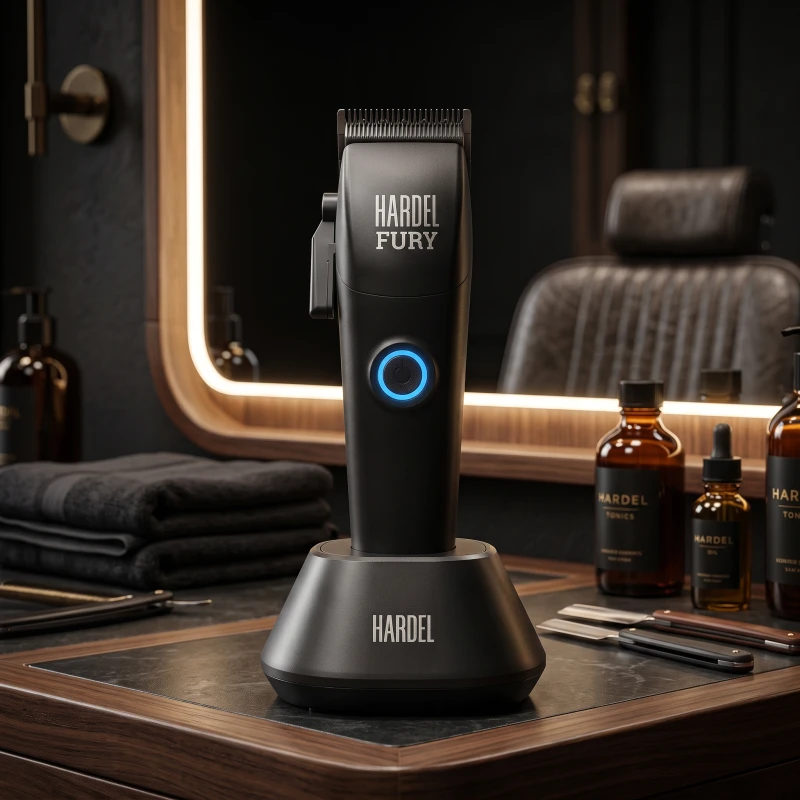 HARDEL FURY máquina profissional de corte de cabelo