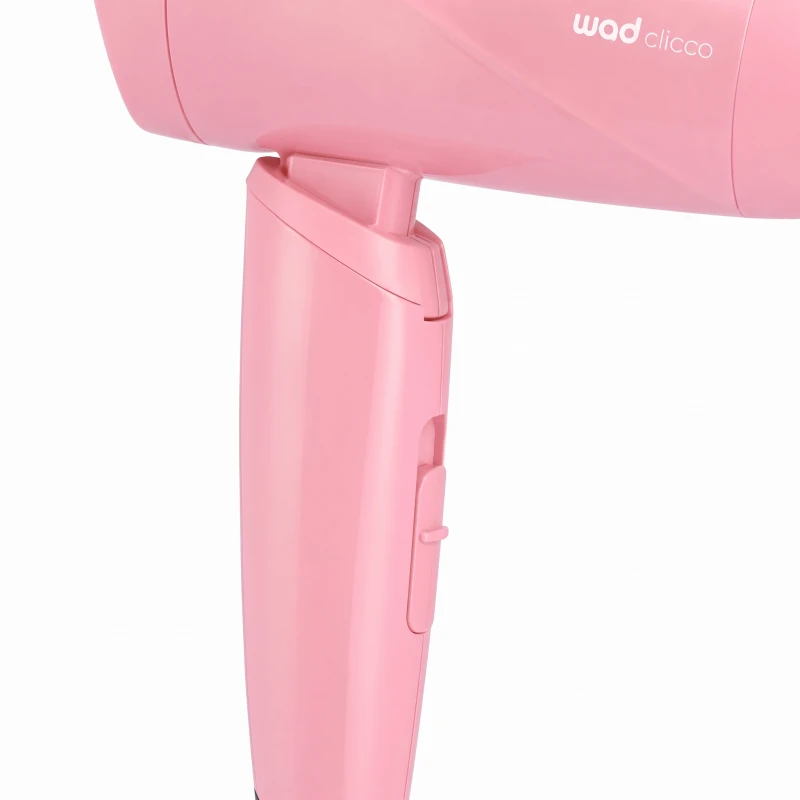 WAD CLICCO MINI faltbarer Reisehaartrockner in Pink
