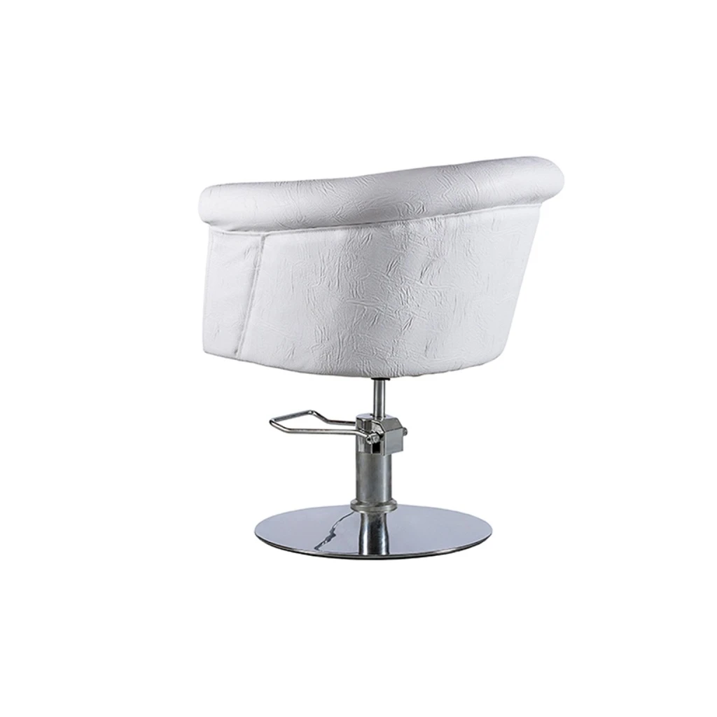 Sillón de corte PostQuam Round Dot White