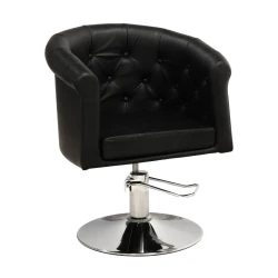 Cadeira de corte PostQuam Round Dot Black