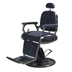 Fauteuil de barbier Delta noir PostQuam