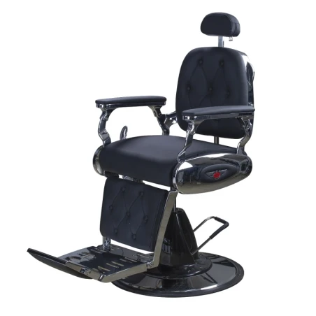 Fauteuil de barbier Delta noir PostQuam