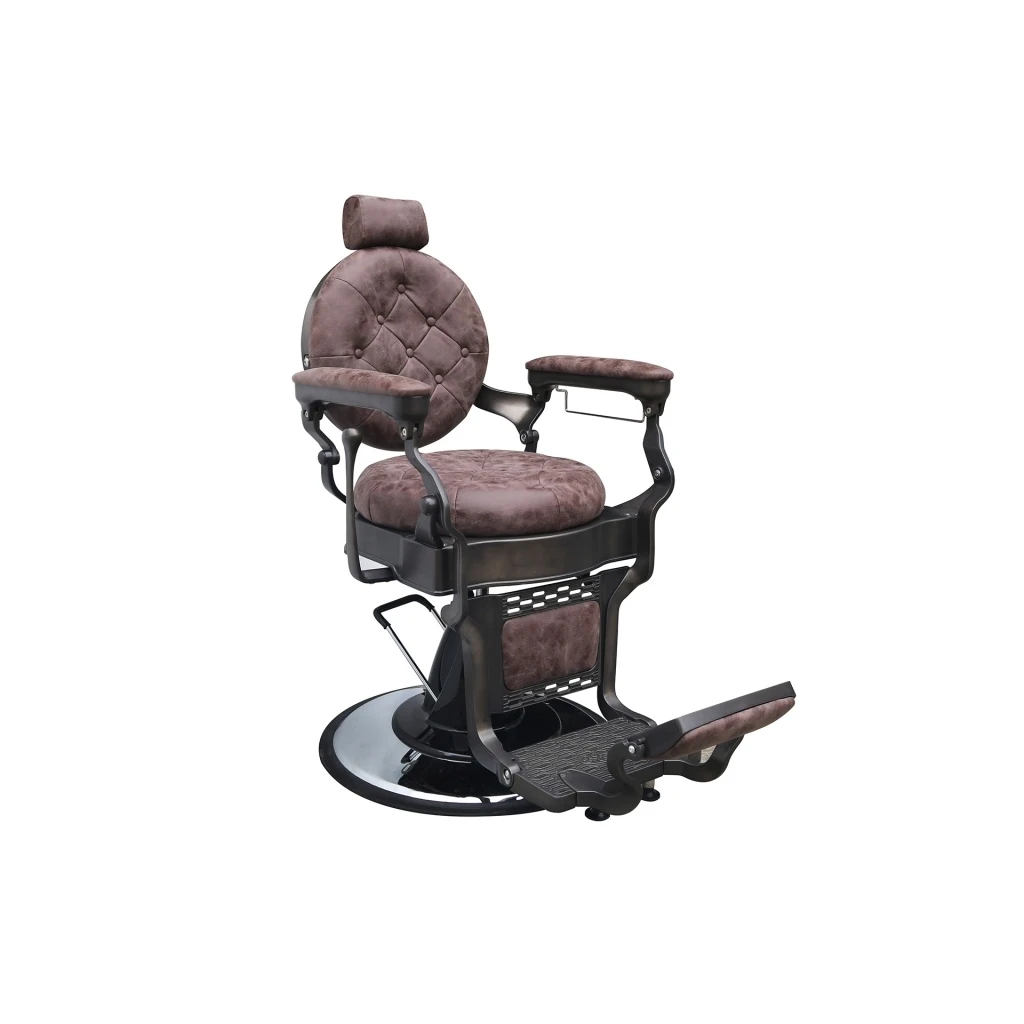 Sillón de barbero Olympo marrón PostQuam
