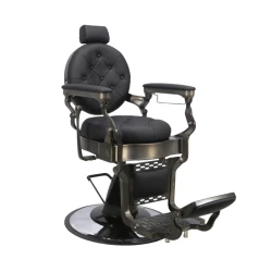 PostQuam Olympo black barber chair
