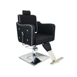 Poltrona da taglio Beauty Barber Black Diamond di PostQuam