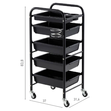 PostQuam Beistellwagen Trolley Lucca
