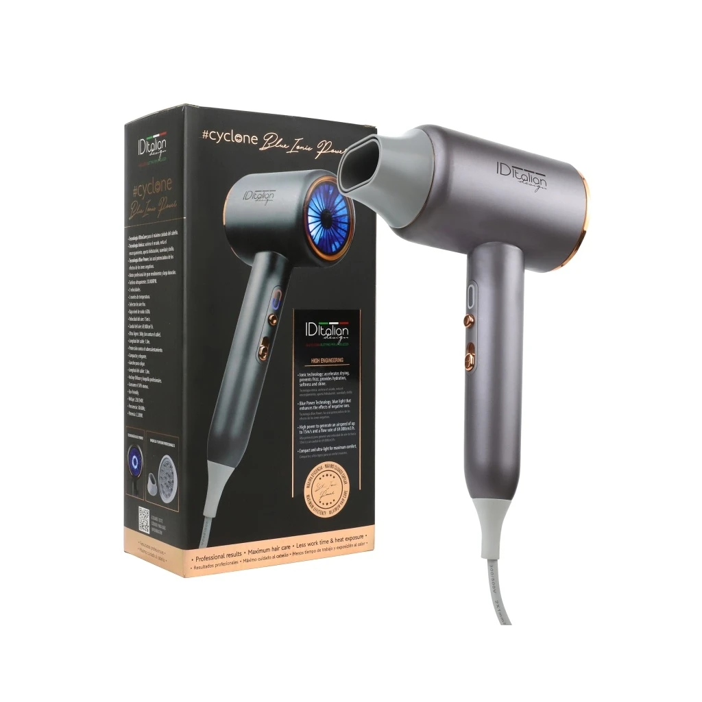 Secador profesional PostQuam Cyclone Blue Ionic Power