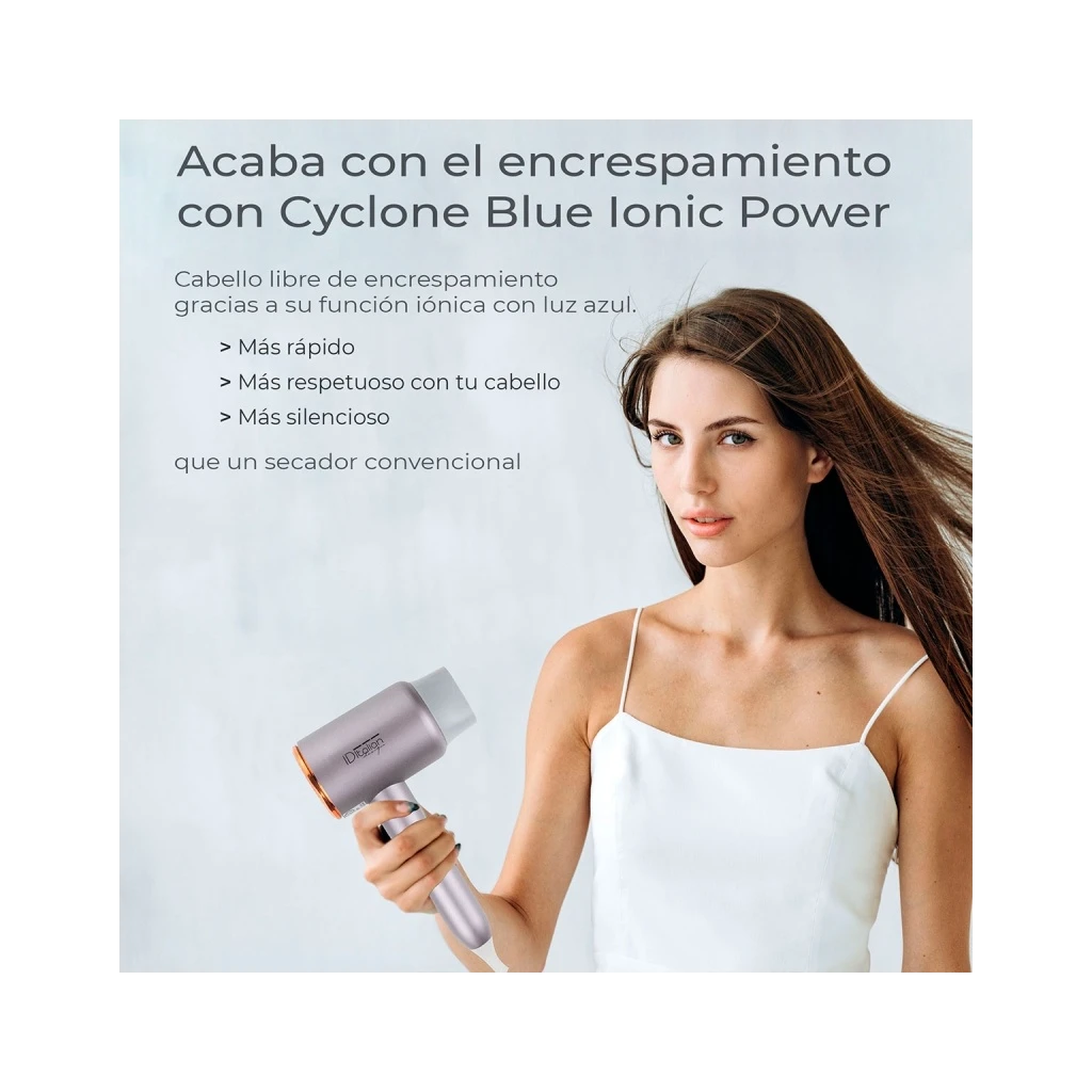 Secador profesional PostQuam Cyclone Blue Ionic Power