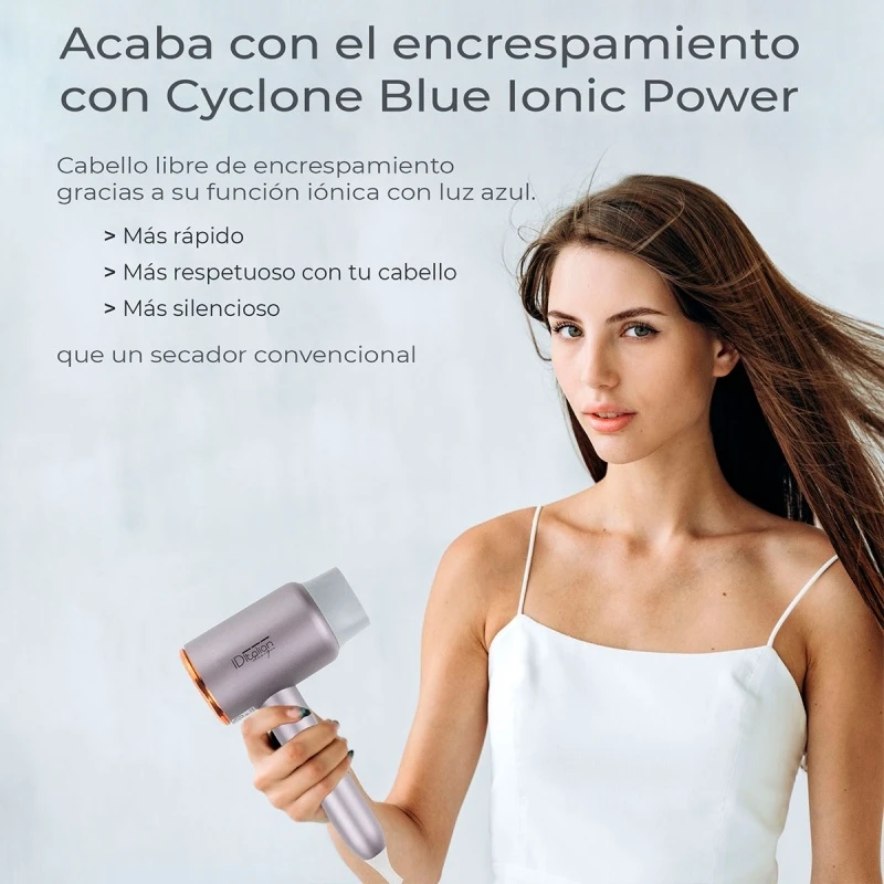 PostQuam Cyclone Blue Ionic Power Professional Hair Dryer