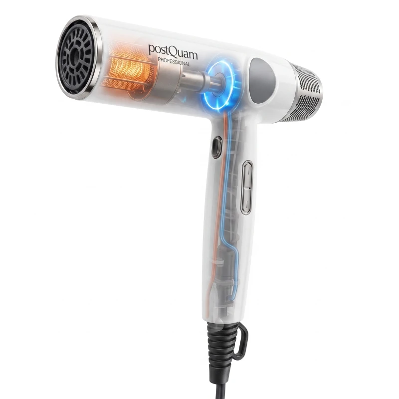 Professioneller Haartrockner PostQuam Veloce Slim BLDC Ionic Pro 110