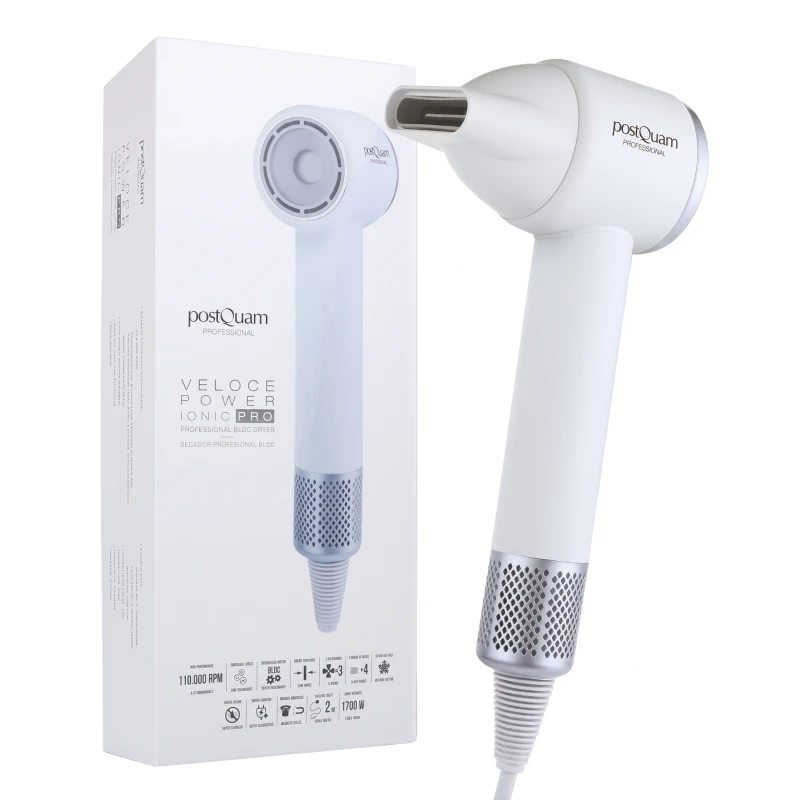 Sèche-cheveux professionnel Veloce Ion BLDC PostQuam