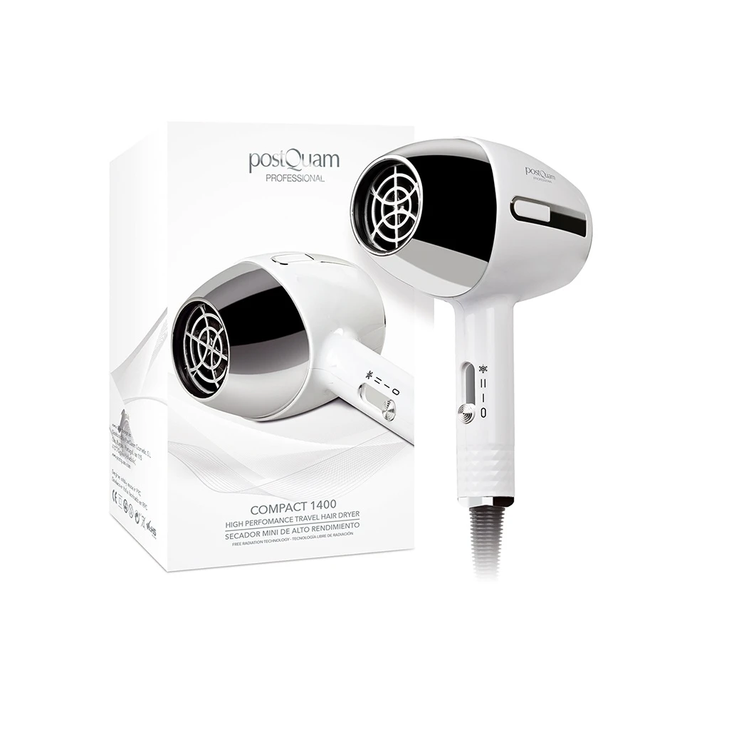 Secador PostQuam Air Compact sin radiación 1400 W