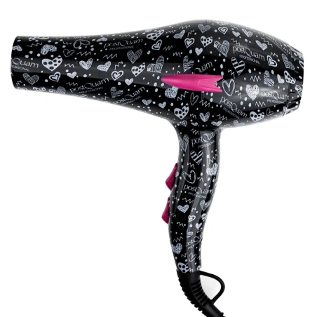 PostQuam Fashion Hearts 2,400 W Hair Dryer