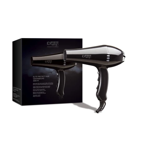 Sèche-cheveux professionnel Elite Protect Hair Ozono & Ions 2200 W - ID Italian Design
