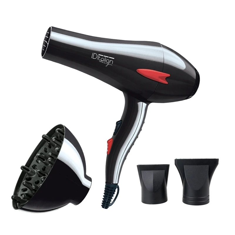 ID Italian Design GTI 2600 Haartrockner mit Plus-Diffusor