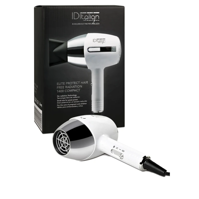 Sèche-cheveux Elite Compact Protect Hair 1400 W ID Italian Design