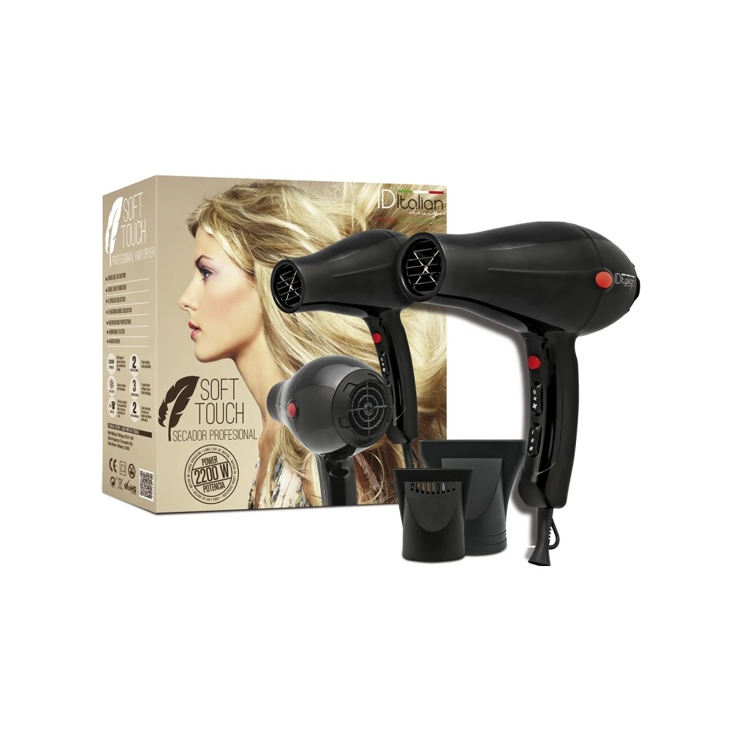 Secador GTI 2200 Soft Touch ID Italian Design