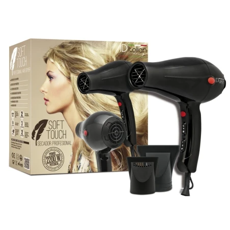 Haartrockner GTI 2200 Soft Touch ID Italian Design