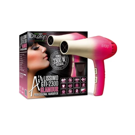 Asciugacapelli professionale GTI 2300 Airlissimo Glamour ID Italian Design