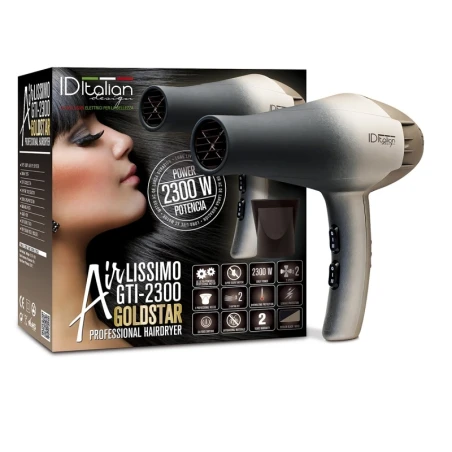 Secador profesional GTI 2300 Airlissimo Gold Star 2300 W