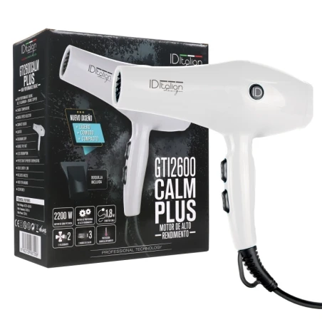 Secador profissional GTI 2600 Calm Plus ID Italian Design