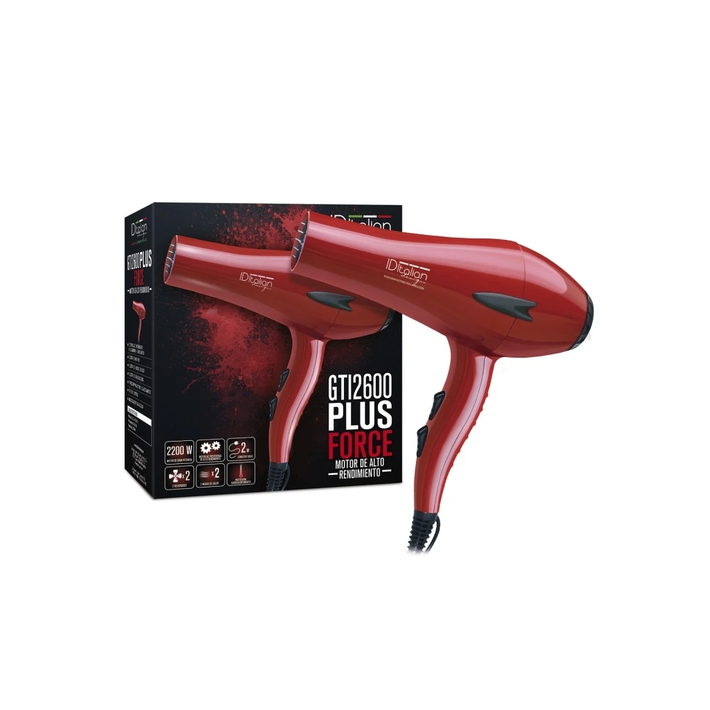 Secador de mano ID Italian Design GTI 2600 Force Plus 2400 W