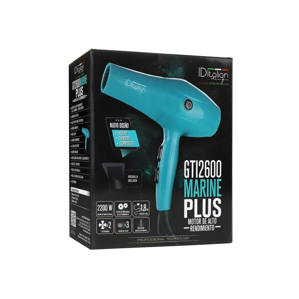 Secador profesional ID Italian Design GTI 2600 Marine Plus