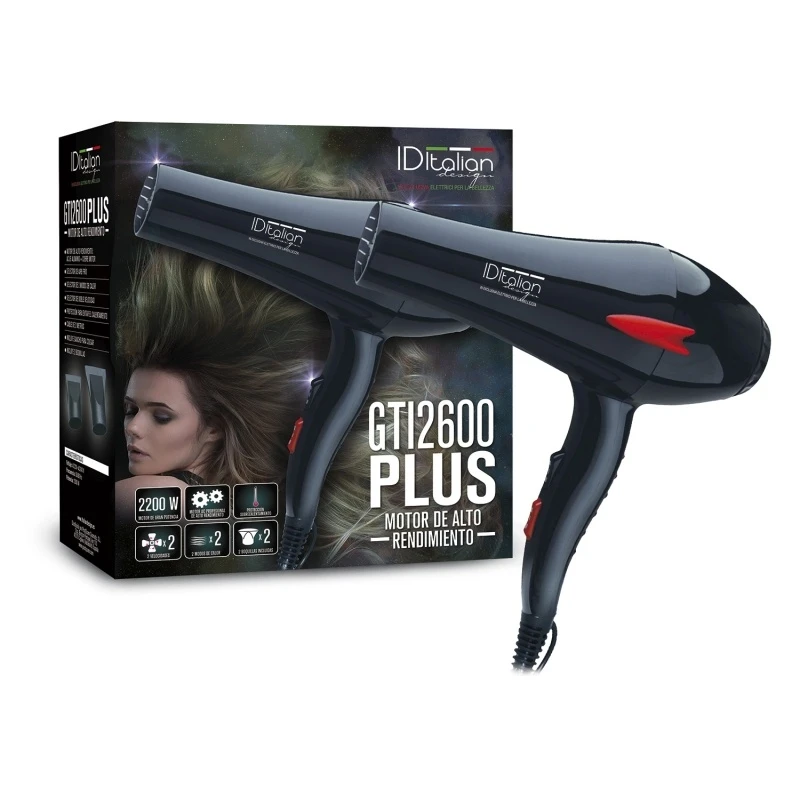 GTI 2600 Plus 2200 W AC Hair Dryer | ID Italian Design