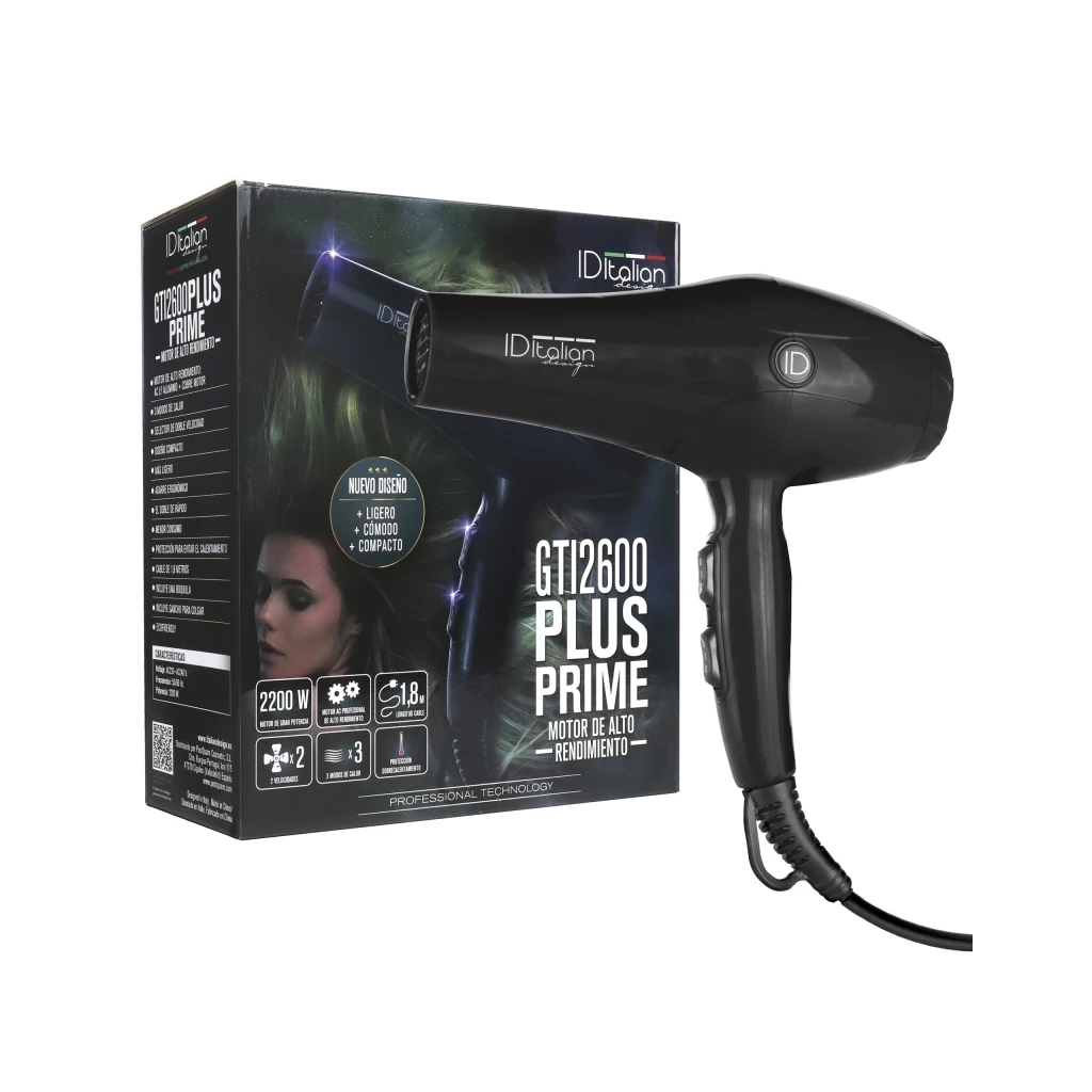 Secador GTI 2600 Plus Prime ID Italian Design | 2.200 W