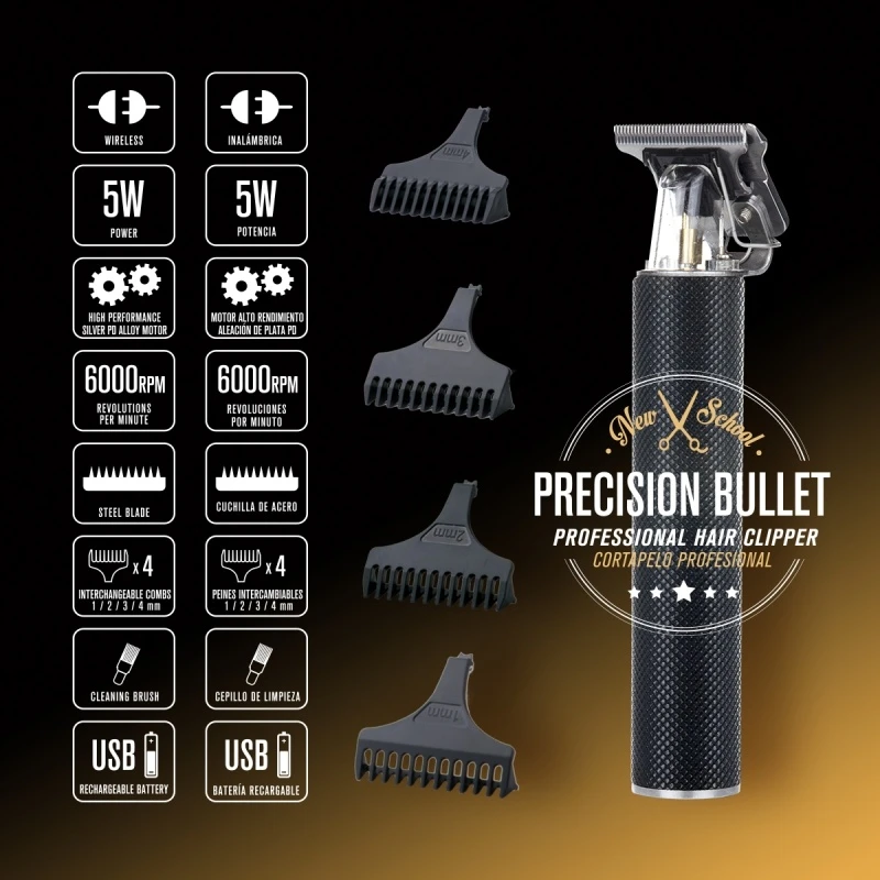 ID Italian Design Precision Bullet cordless trimmer