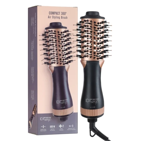 Escova modeladora profissional Compact 360º 600W ID Italian Design