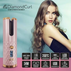 Wireless Diamond Curl Automatic Cordless Curler