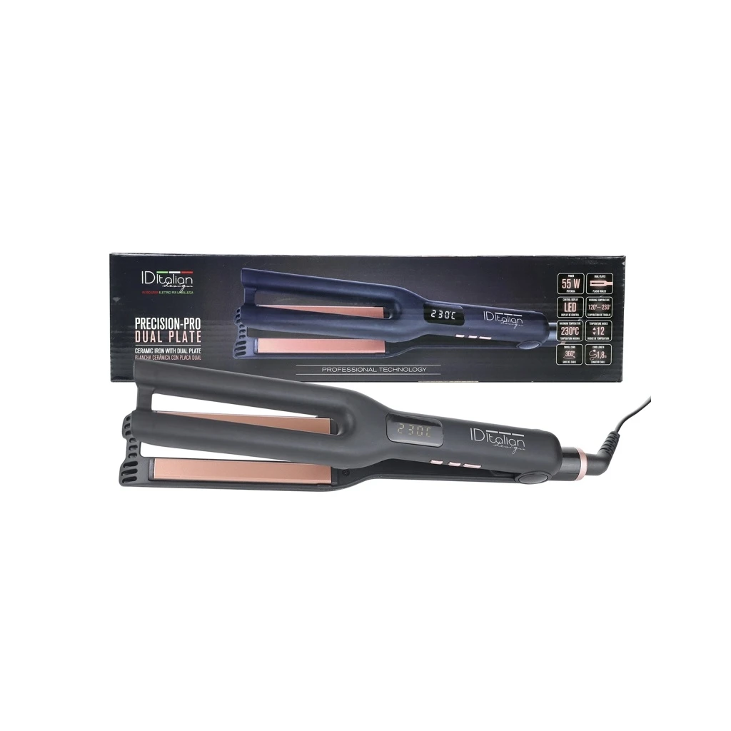 Plancha de pelo Precision-Pro Dual Plate ID Italian Design