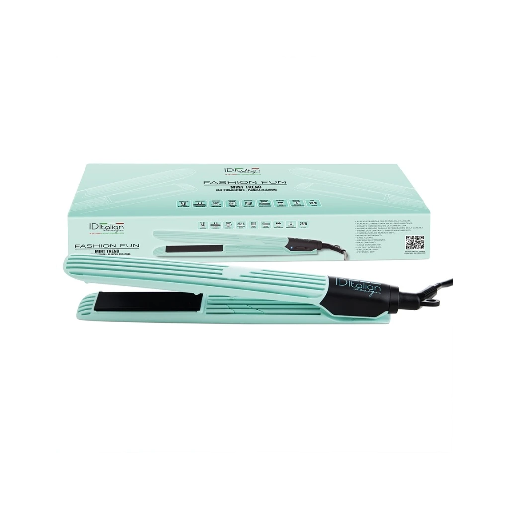 Plancha de pelo Fashion Fun Mint Trend ID Italian Design