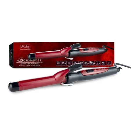 Bordeaux 25 mm Ultra-Fast Curling Iron ID Italian Design