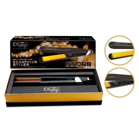 Plancha profesional Gold Styler Keratiner Styler ID Italian Design