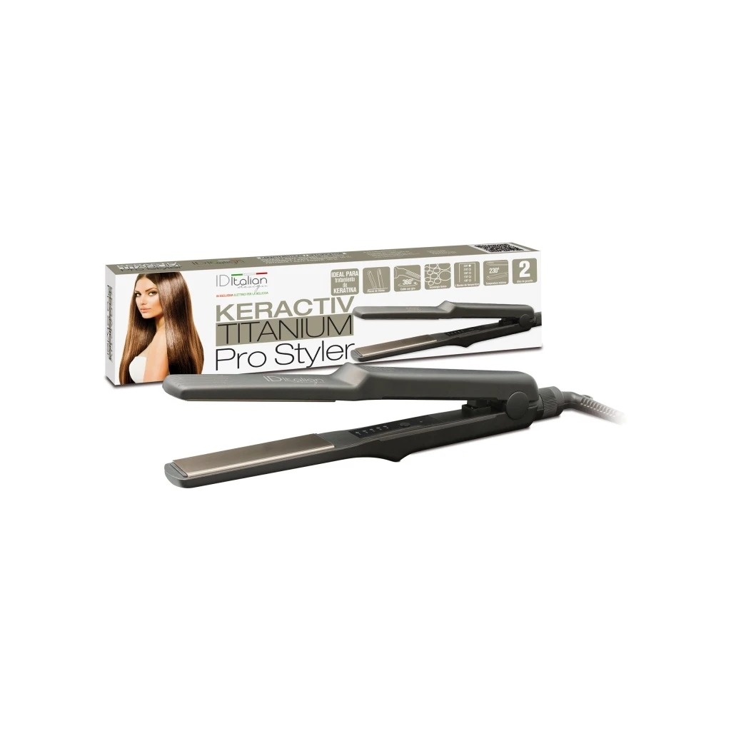 Plancha de pelo Keractiv Pro Styler de ID Italian Design