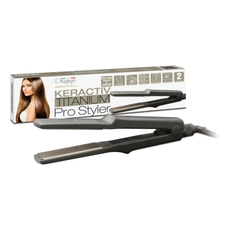 ID Italian Design Keractiv Pro Styler Haarglätter | Titan