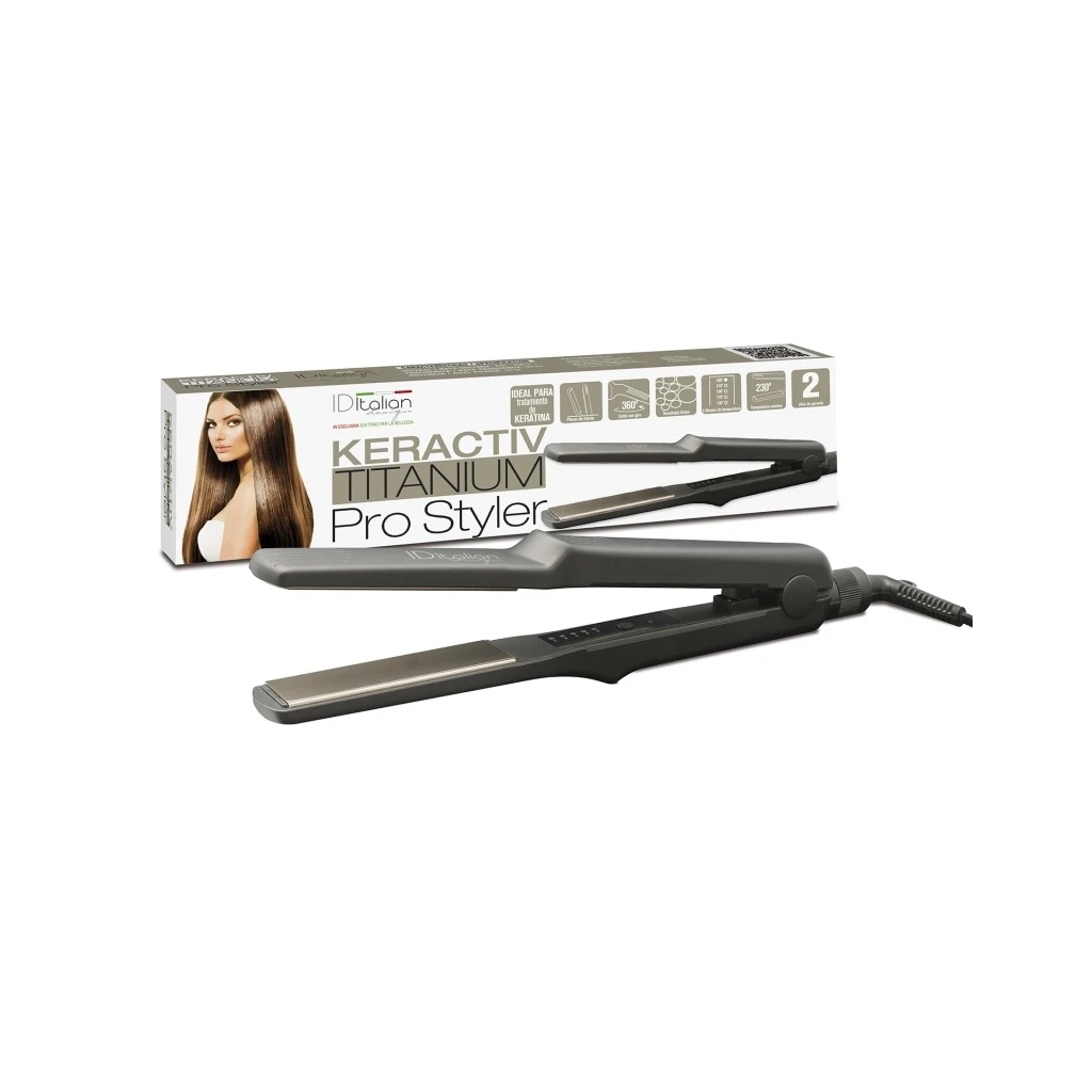 Plancha de pelo Keractiv Pro Styler de ID Italian Design
