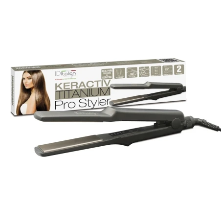ID Italian Design Keractiv Pro Styler Haarglätter | Titan